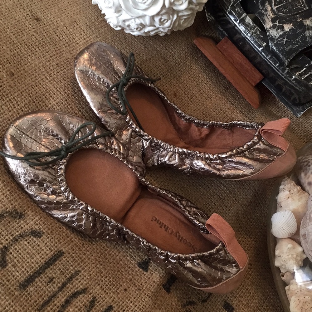 SeeByChloe Molly Travel Ballerina Flats (38.5)